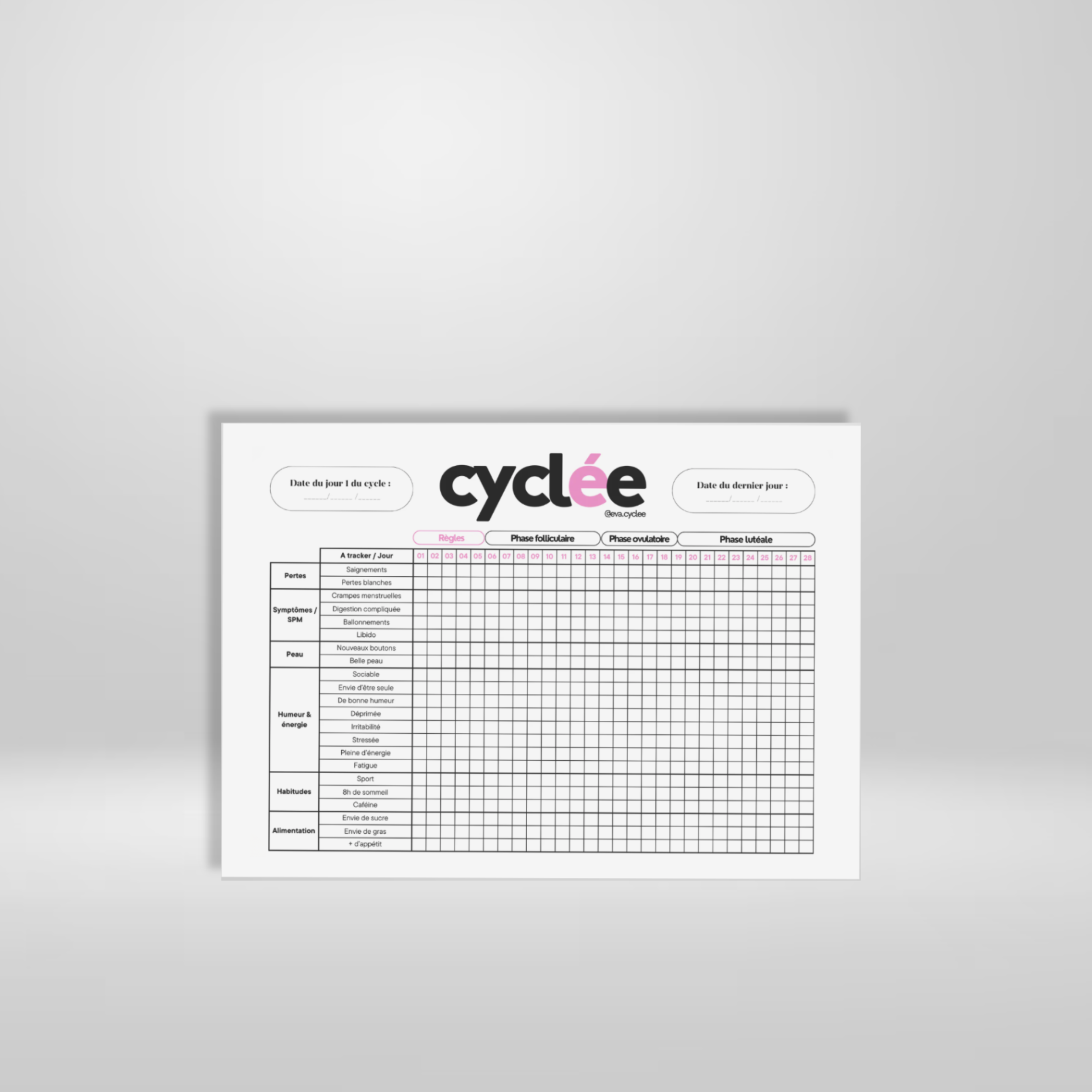 Tracker de Cycle